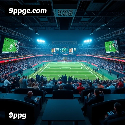 Apostas esportivas na 9ppg — ilustração editorial